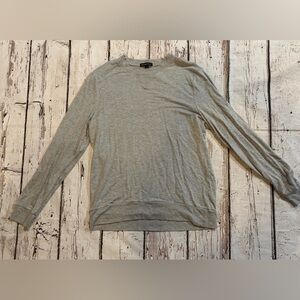 Beyond Yoga Light Gray Crewneck Sweatshirt